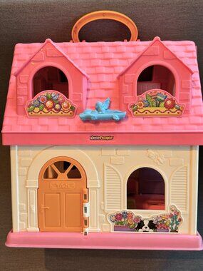 Fisher Price Little People SURPRISE & SOUNDS HOME Dollhouse Tested Working 2015